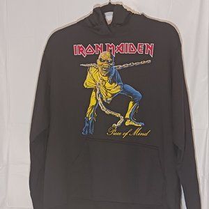 Iron Maiden Piece Of Mind Hoodie - Men's Large - New